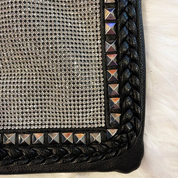 MMS Design Studio Rhinestone & Studs Bag - Picture 8 of 8